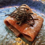 生粋 - 2015年4月　5000円コースより　タン昆布