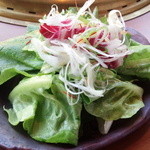 生粋 - 2015年4月　5000円コースより　サラダ