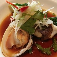 銀座アスター お茶の水賓館 - 真鯛と蛤のXO醤