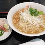 喜多方ラーメン 坂内 - 料理写真:冷し貝節塩ラーメン1,090円
