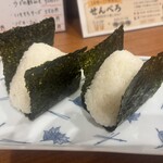 ゆかんち - 締めのおにぎり。