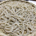 角館そば - あゆ天ざる　蕎麦アップ