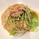 銀座アスター - 棒棒鶏冷麺 May/2015