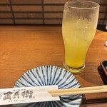 瀬戸内料理 金兵衛 - みかんジュース