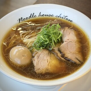 麺庵ちとせ - 料理写真:■煮卵らぁめん ¥1.100