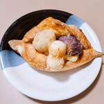 ル コションドール - ココナッツ焼き芋餡のあんバターサンド