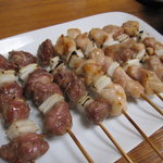 美好野 - 焼鳥塩焼き