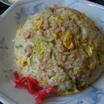 Chuugokuryouri Shisen - 冷麺と炒飯セット(680円)の炒飯
