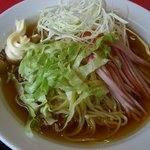 中国料理 四川 - 冷麺と炒飯セット(680円)の冷麺