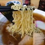 万来寿し - 麺アップ