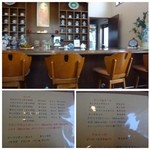 Kafe Areguria - 落ちついた印象の店内です。