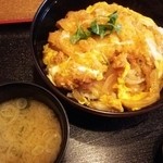 こくぶ亭 - とろとろ煮カツ丼900円