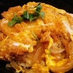 こくぶ亭 - とろとろ煮カツ丼アップ900円