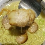 スガキヤ - 肉入ラーメン380円大盛+100円