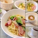 ラビーノ - 日曜なのに税込900円のパスタランチセットが食べられる！