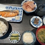 だし尾粂 - 銀しゃけ定食