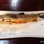 駅前 - イワナの塩焼き