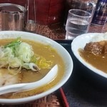 こく一番 ラーメン みどりや - 15.05.04:カツカレー大盛り