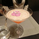 カクテル上から目線で(笑)