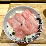 まぐろ大谷 - 【1日限定5色】の
鮪脳天丼