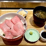 まぐろ大谷 - 【1日限定5色】の
鮪脳天丼