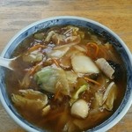 Sapporo Yatai Ramen - 広東麺大盛のピーマン抜き