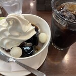 京都小川珈琲 - 料理写真:抹茶みつまめセット
