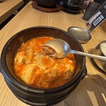 金の純豆腐 - 海鮮純豆腐チゲ