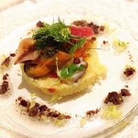 ビストロモンマルトル - 海の幸とクスクスのサラダ仕立て