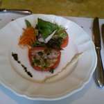Purovansu - 帆立･カニ･スモークサーモン･洋野菜のミルフィーユ