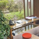 阿左美冷蔵 - 足湯もあってステキな景観