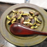 青山 川上庵 - 鞍掛豆450円　香り高い