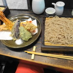 青山 川上庵 - 上天ぷらせいろ　1,900円くらい