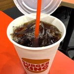 バーガーキング - アイス珈琲※Мサイズ