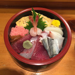 多満川寿司 - ランチのちらし寿司最高です。
