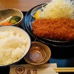 とんかつ武信 - ヒレかつ膳（桂）200g　（2100円）