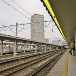 Inokoya Yamagatada - 霞城セントラル /新幹線のホームから望む
