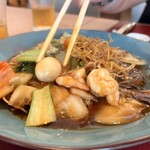 CANTON8茶楼 - 五目あんかけ焼きそば