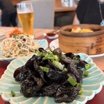 CANTON8茶楼 - 黒木耳のネギソース