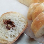 もりのひと - イチヂクとくるみのパン断面