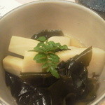 手打ちうどん ほそ井 - 若竹煮