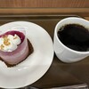 カフェ・ド・クリエ - アサイームースとブレンドコーヒー