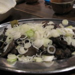 地どりや 火の鳥 - 地鶏もも焼きねぎ乗せ