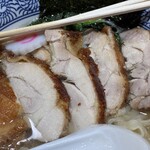 らぁめん 生姜は文化。 - 「鶏チャーシュー増塩生姜らあめん」¥1200