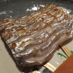 日本料理 晴山 - 能登の太刀魚の火入れも素晴らしい物でした。