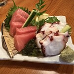 清瀧 - 中トロとたこ刺し