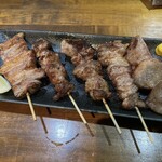 豚小家 - おまかせ串5本盛り