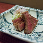 ゆうがた - 和牛いちぼ炙り焼き