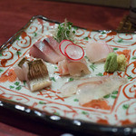 ゆうがた - お造り盛り合わせ