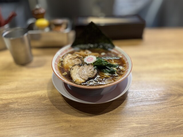 醤油ラーメン 夜鳴生姜醤油ラーメン火折尊 （hoori） - 上新庄/ラーメン | 食べログ